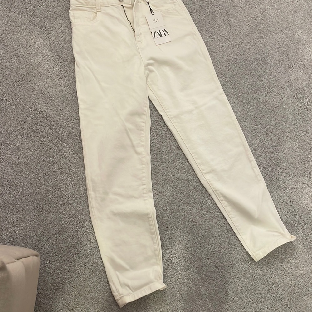 Zara mom jeans size 4